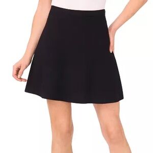 Michael Kors Black A-Line Mini Skirt